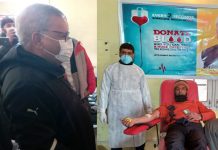 Advisor Farooq Khan inaugurates FCS&CA Deptts Blood Donation Camp