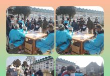 Special Covid19 testing drive held at NIT Srinagar
