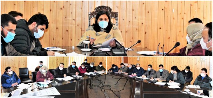 DC Ganderbal reviews availability of essential services, stock position in district-7
