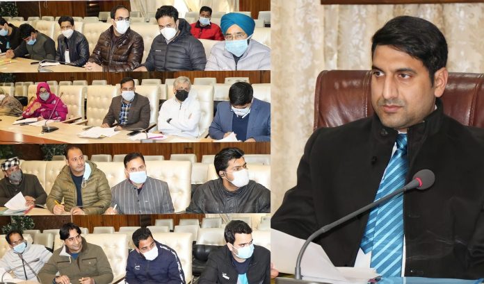 DEO Srinagar reviews status of Electoral Roll, Voter Awareness contests-16