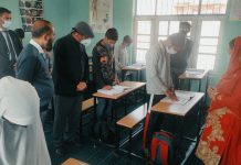 Advisor Bhatnagar visits various schools of district Budgam, inspects infrastructure, other facilities