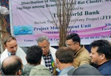 Advisor Khan distributes superior quality willow saplings under JTFRP