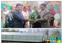 Agriculture deptt distributes vegetable seedling at Kulgam