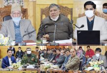 Akbar Lone chairs DISHA meeting at Bandipora