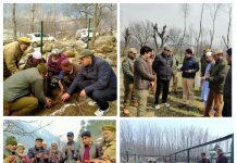 Conservator of Forests, South Kashmir visits several Ranges of Awantipora Forest Division