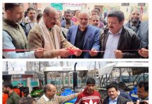 Director Agriculture Kashmir visits Kulgam