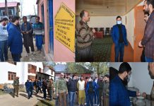 DC Kupwara inspects various developmental works