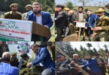DC Kupwara kick starts plantation drive at Dedikot