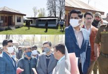 DC Bandipora visit Yatra transit camp Sumbal