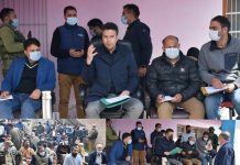 DC Kulgam visits Pahaloo; holds grievance redressal camp