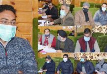 DC Shopian reviews progress of works under District Capex Budget, DDC, BDC, PRI Grants