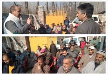 Director Agriculture Kashmir inaugurates farmer awareness/ training program at Chadoora