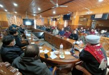 Director Agriculture holds interactive session with pesticides dealers at Anantnag, Shopian, Kulgam
