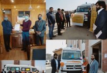 IOC donates Ambulance to District Administration Shopian