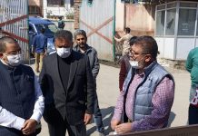 MD JKPCC inspects ongoing works in Srinagar district
