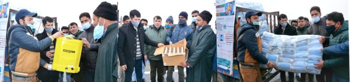 Masks, Sanitizers Other Materials Distributed At