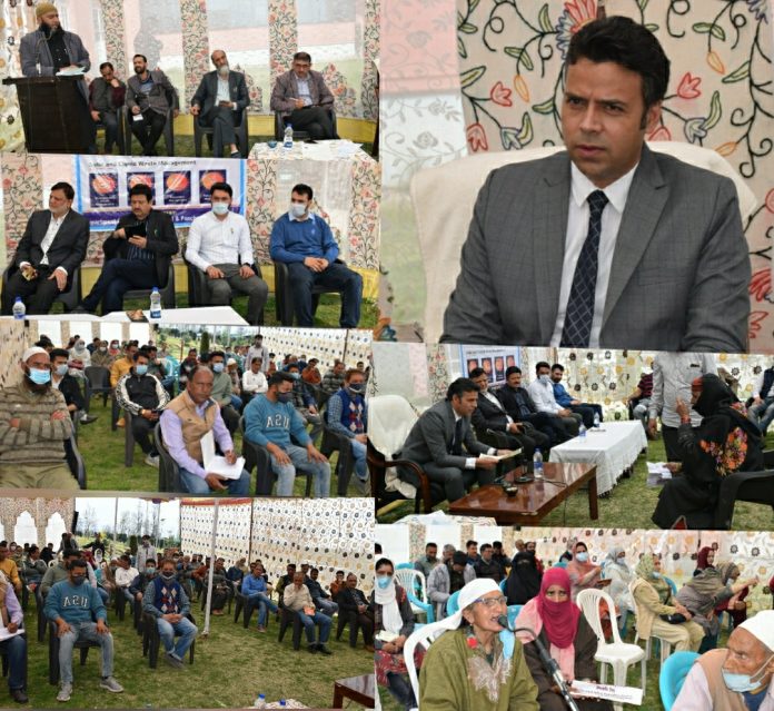 Mega block devas held at Kulgam, Dc presides over a grivences redressal camp at kulgam
