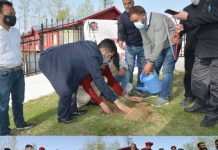 Plantation drive kick-started at Sofanaman, Shopian