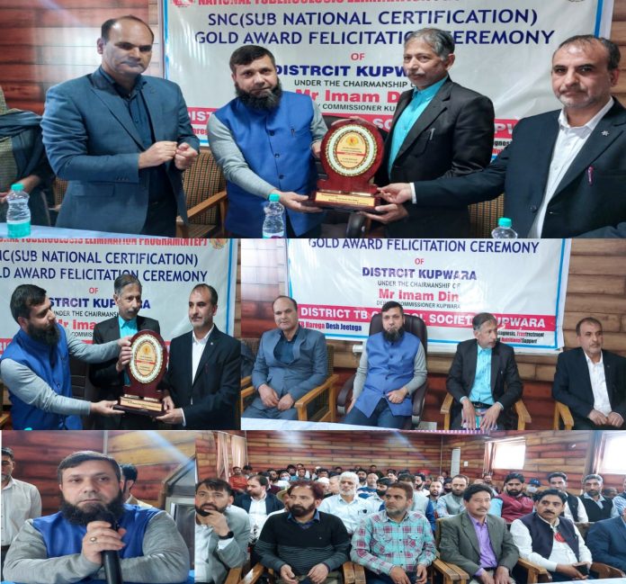 DC Kupwara gives away CoA to Health Officers, officials-01