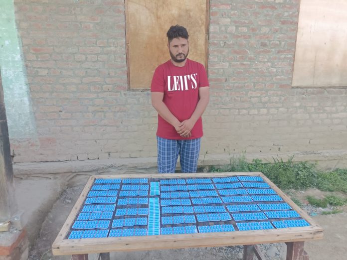 Drug peddler arrested in Sopore, 24-04-2022