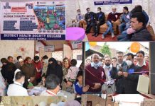 Health Mela held at Block Qaimoo of Kulgam