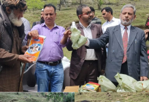 KVK Bandipora organizes Animal Health Camp at Kudara