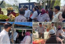 Market Checking intensified at Ganderbal
