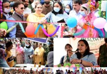 DDC Chairperson, DC inaugurate Health Mela at Lar, Ganderbal