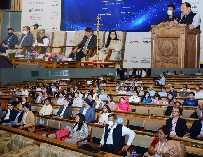 Advisor Bhatnagar addresses 6th ‘Digital Transformation Conclave’ at SKICC, Srinagar-27