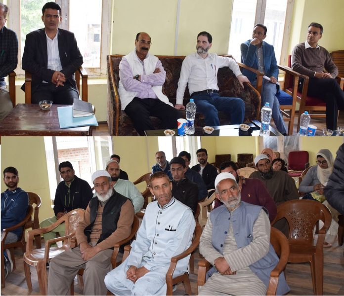 An interactive meeting on Doubling the Income by 2022 Director Agriculture