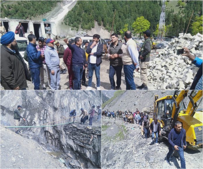 DC Ganderbal inspects preparations for Shri Amarnath Ji Yatra enroute to Holy Cave viaBaltal 9-
