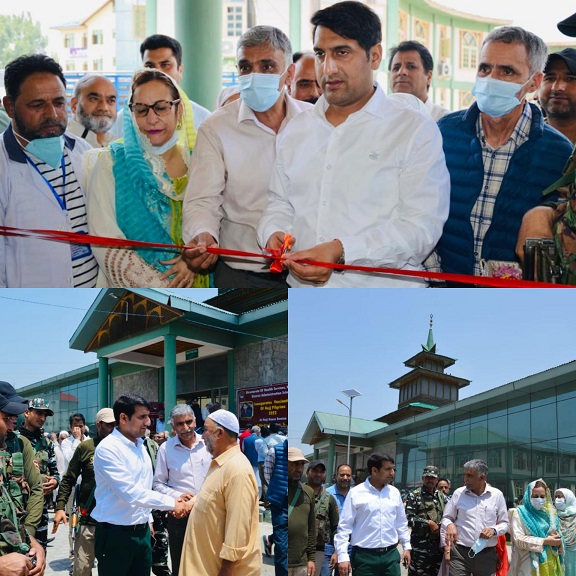 DC Srinagar inaugurates Vaccination process for the selected Hajj-2022 Pilgrims