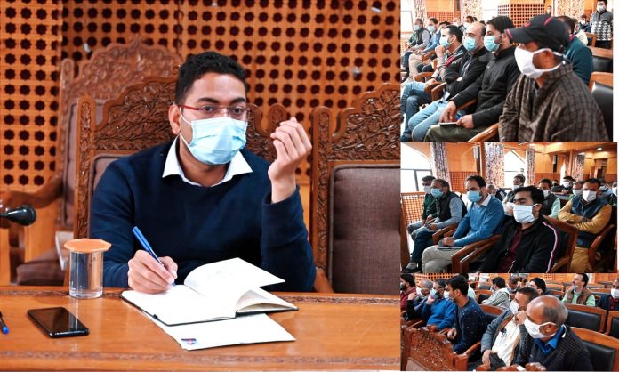 DDC Chairs Block Diwas At Mini-Secretariat Shopian