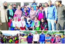 KU’s inter-college road race sees active participation of girl students