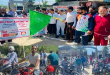District Administration Kupwara  organizes mass awareness programmes to  stop  Drug Abuse and Illicit Trafficking