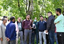 DC Shopian tours various areas of the district