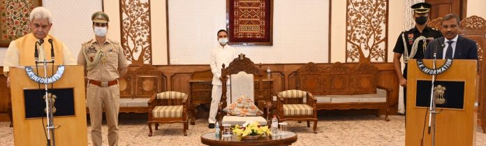 Satish Chandra takes oath as Chairman of J&K PSC-16