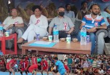 ADDC B’la kick-starts Inter-District LePanga Khel Kabaddi Tournament at Tujjar, Sopore