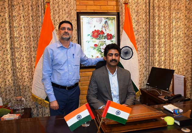 Syeed Fakhrudin Hamid joins as new Deputy Commissioner Budgam--