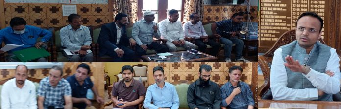 DC Kupwara reviews status of NH-701 BKC road-13
