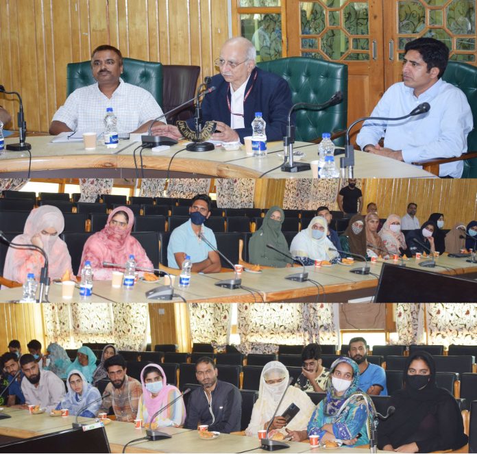 Secretary NFCH reviews implementation of rehabilitation program for militancy victims in Pulwama-8