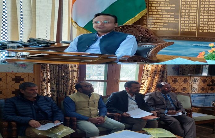 DC kupwara chairs DLIMC meeting