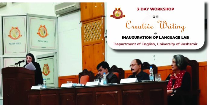 KU’s English Department organises 3-day workshop on Creative Writing