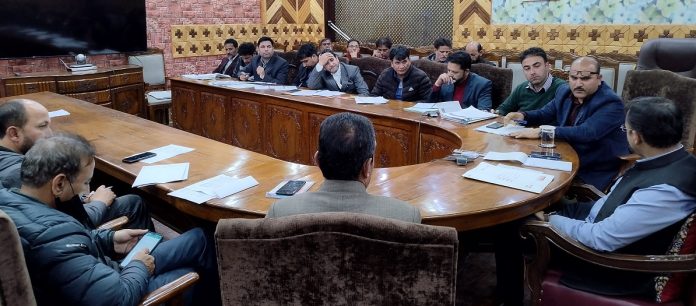DC Kupwara reviews functioning of Revenue department