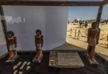 Egypt unveils ancient ‘secret keeper’ tomb, golden mummy