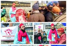 Cultural Unit Kashmir of DIPR raises awareness through Nukkad Natak at SKIMS Soura