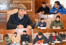 DC Kulgam reviews progress of RDD sector in district