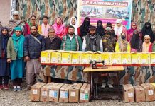 Indian Army organises skill development camp, distributes sewing machines at Gool