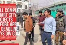 Smart city projects will be completed before April 15: Div Com Kashmir
