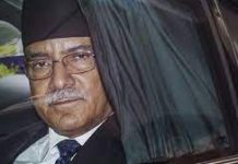 Oli’s party pulls out of Prachanda govt